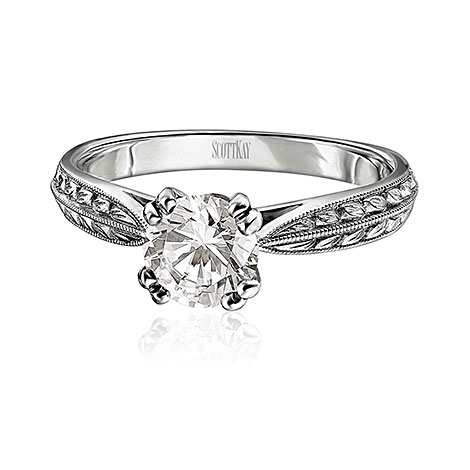Browse our selection of Scott Kay Engagement Rings.