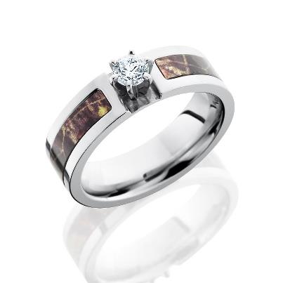 We have camo engagement rings for Ladies!