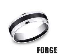 Cobalt Ceramic Wedding Band