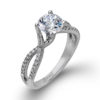 Delicate Interwoven Engagement Ring