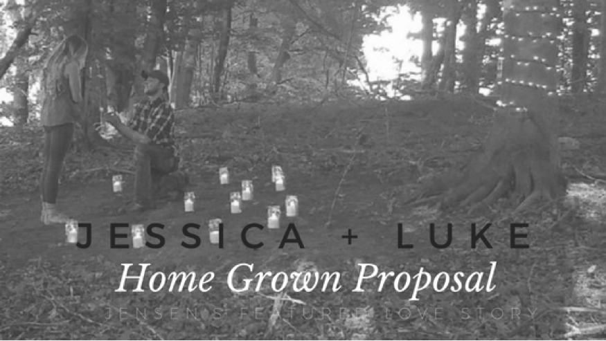 Luke and Jessica's Home Grown Proposal