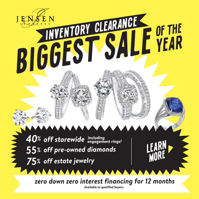 Inventory Clearance Sale Our Biggest Sale Of The Year Jensen