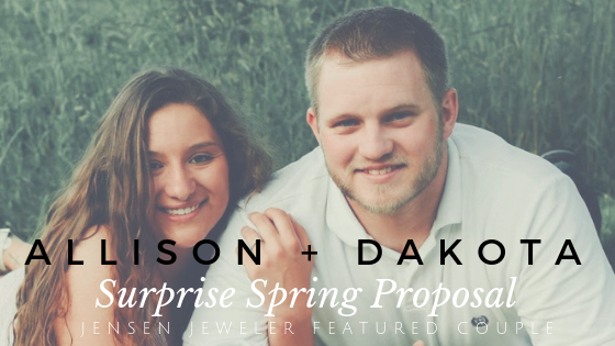 Allison + Dakota’s Easter Egg Hunt Proposal