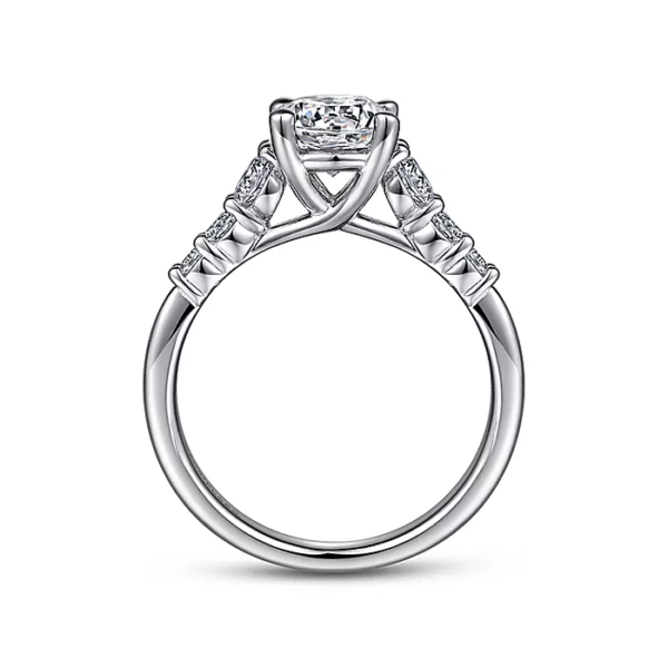 Classic White Gold Diamond Engagement Ring | Jensen Jewelers